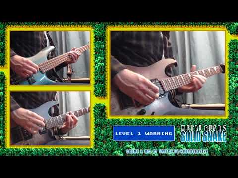 LEVEL 1 WARNING - Metal Gear 2: Solid Snake (WEAPON MODE - Metar Gear Solid VR Missions) Metal Cover