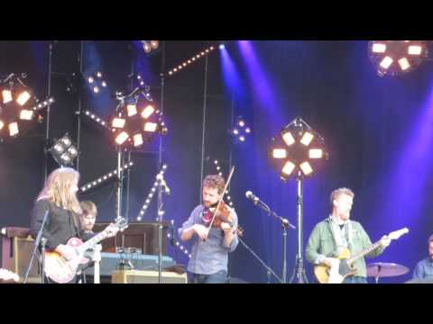 The Frames - Iveagh Gardens (25th Anniversary show) - "Caravan' (Van Morrison) - 4th July 2015