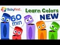 Learn Colors For Children With Color Crew Color Cartoons For Kids Hour Compilation BabyFirst TV