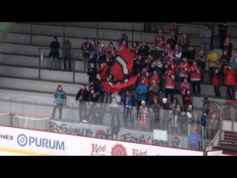Rebel Hearts - fanoušci po zápase Havl. Brod - Sokolov 5 : 1
