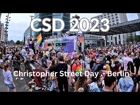 Christopher Street Day Berlin 2023 |Potsdamer Platz!