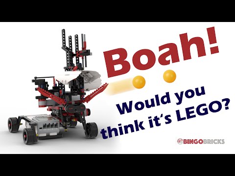 PONG3R - Ping Pong robot made of LEGO MINDSTORMS EV3