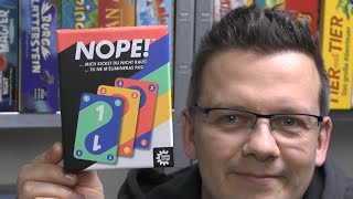 Nope! (Game Factory) - ab 7 Jahre - sehr ungewöhnliches Kartenspiel!