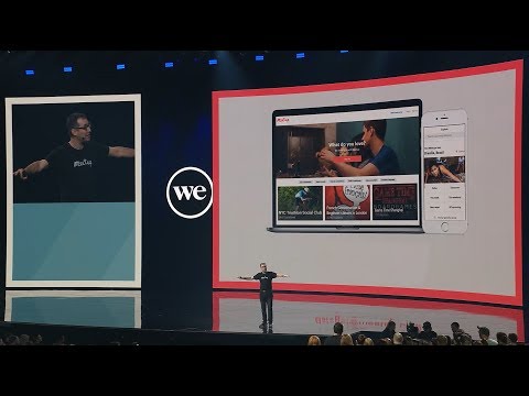 CEO David Siegel and Meetup at WeWork Global Summit 2019