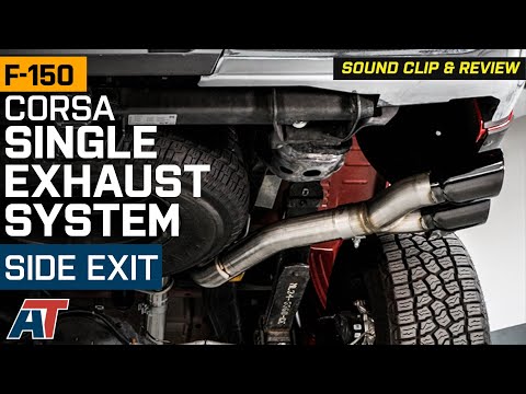 2021-2023 5.0L F-150 Corsa Performance Xtreme Single Exhaust System Review & Sound Clip