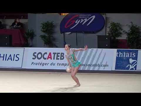 Aidana SARYBAY (UZB) ball - 2016 Thiais AA