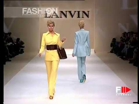 "Lanvin" Spring Summer 1997 Paris 2 of 6 pret a porter woman by FashionChannel