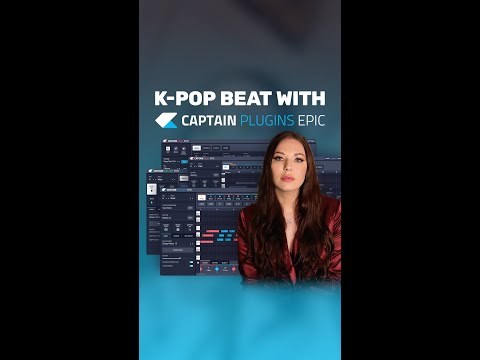 Making a K Pop Beat with Captain Plugins Epic. #shorts