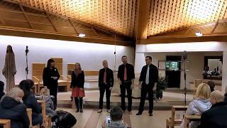 Video Choirizzo na vánočním koncertě Lucky Voice Band Praha