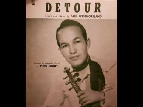 Spade Cooley "Detour" = Western Swing on Columbia 36935 (1945) Tex Williams is singer