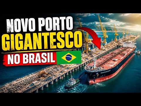 O NOVO MEGA PORTO QUE PODE MUDAR A ECONOMIA DO BRASIL
