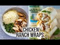 Chicken Ranch Wraps