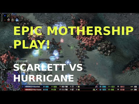 MOTHERSHIP! - Scarlett vs Hurricane - ZvP - Starcraft 2