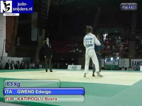 Judo 2009 Yerevan: Gwend (ITA) - Katipoglu (TUR) [-63kg].