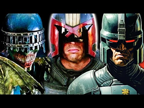 Top 10 Most Powerful And Deadly Judges From The Judge Dredd Universe - Explored