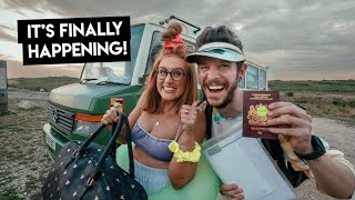 MOROCCO IS BOOKED! (But van life Valencia first!)