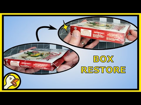 Restoring Old Retro Game Boxes -GB/GBA Repair