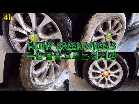 6 Minutes of BMW X5 Detailing, Satisfying Wheel Cleaning, Iron Removal Process