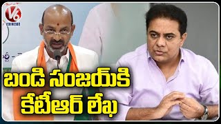 Minister KTR Writes Letter To BJP Chief Bandi Sanjay