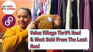 Value Village Thrift Haul | What Sold On Poshmark Canada From The Last Haul