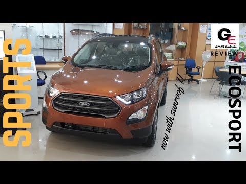 2018 Ford Ecosport S (Sports) edition with sunroof | detailed review | features | price | specs !!!! Video