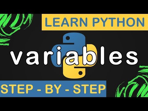 Variables in Python Python Step By Step 02