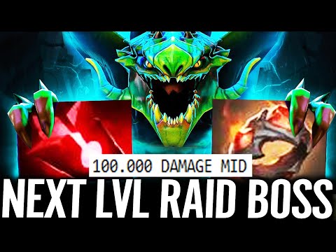 🔥 Giant Ring + Bloodstone VIPER 100% Next Level Raid Boss — 100.000 DMG Imba Meta MID Dota 2 Pro