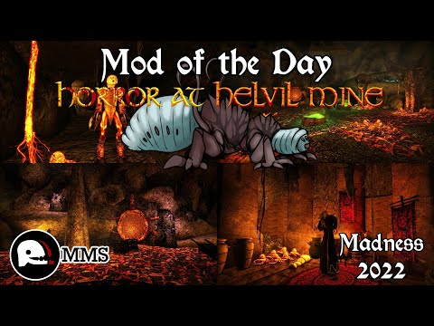 Morrowind Mod of the Day - Horror at Helvil Mine Showcase