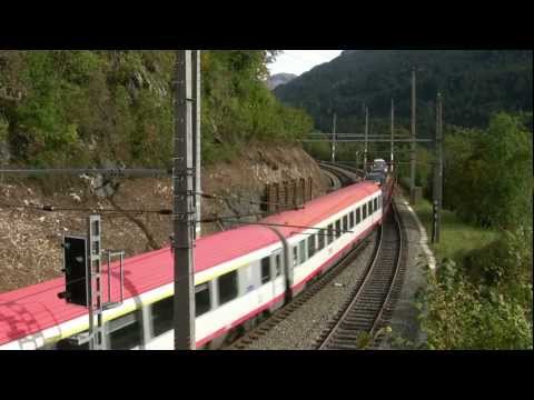 Herbst an der Arlbergbahn, 05.10.2012