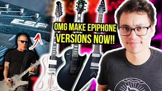 Video thumbnail for Another LEAKED James Hetfield Signature,  Crazy Gibson 12-String Firebird & 7-String V?? | ASKgufish by Agufish
