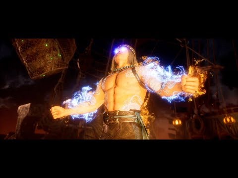 Mortal Kombat 11 - Liu Kang Becoming the God of Fire & Thunder