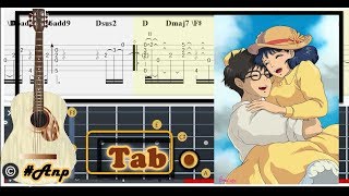 Guitar Tab - Hikoukigumo (The Wind Rises) OST Fingerstyle Tutorial Sheet Lesson #Anp