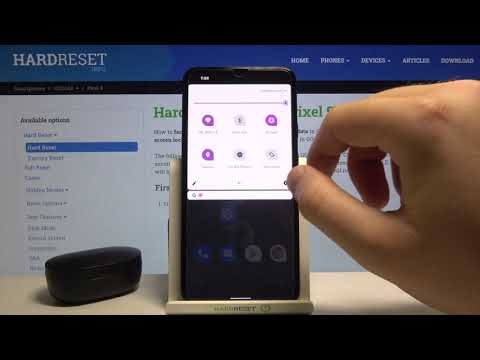 How to Switch On/Off Screen Touches in Screen Recorder of Google Pixel 5 - Access Screen Recorder