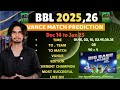BBL 2025 26 Advance Matches Prediction Report Big Bash League 2025 26 Cup Winner BBL 2025