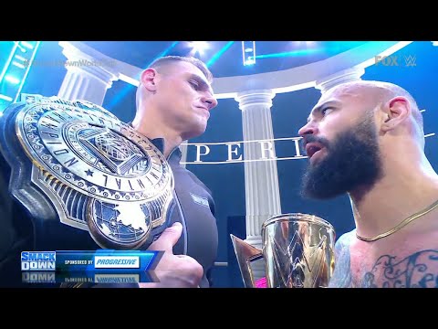 Gunther confronts Ricochet - WWE SmackDown December 2, 2022