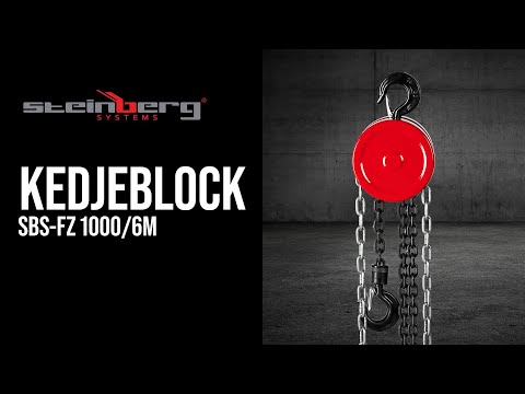 video - Kedjeblock - 1000 kg - 6 m