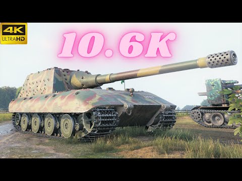 Jagdpanzer E 100  10.6K Damage  World of Tanks,WoT tank battle