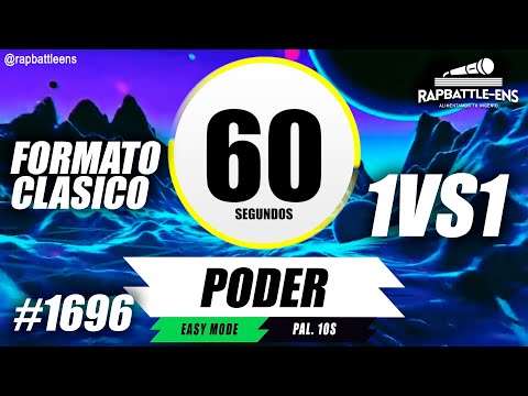 🎤 Formato FMS 1VS1 🔥 Base de Rap Para Improvisar Con Palabras | ENTRENAMIENTO FMS #1696