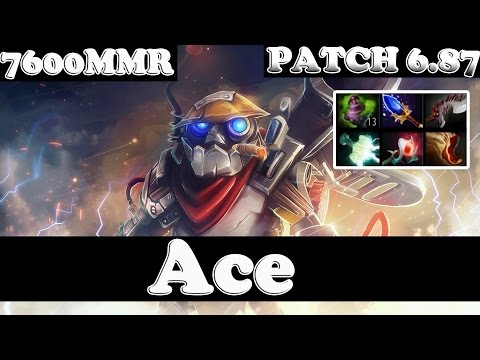 Dota 2 - Patch 6.87 - Ace 7600 MMR Plays Clockwerk WITH ABYSSAL AND MJOLNIR - Ranked Match Gameplay!