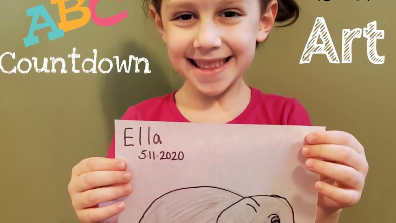 ABC Countdown A for Art Day