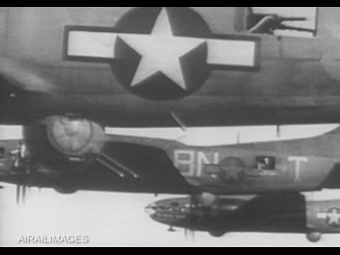 Mighty Eighth Air Force B-17s in Combat Action