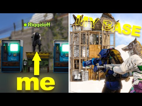 SPEEDRUNNING WIPEDAY MADE THE SERVER HATE ME - Rust