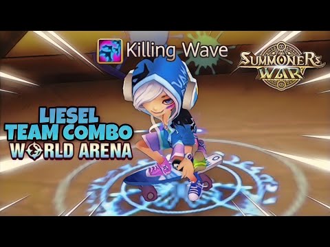 Liesel Team Combo in World Arena - Summoners War