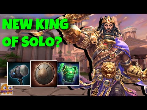 IS GILGAMESH THE NEW KING OF SOLO LANE?! | Gilgamesh Solo - SMITE Conquest Gameplay