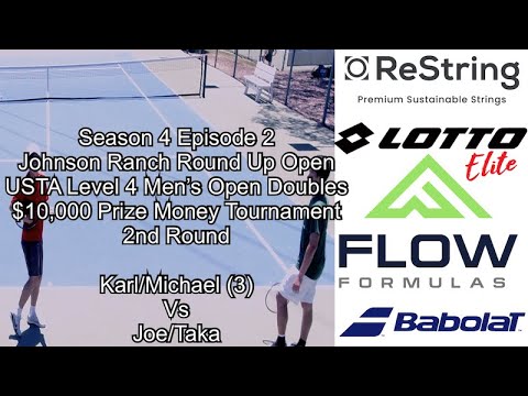 S4E2 Johnson Ranch Round Up Open Prize Money Men's Open Doubles 2nd Round/「テニス」四期２話賞金男子オープンダブルズ大会二回戦