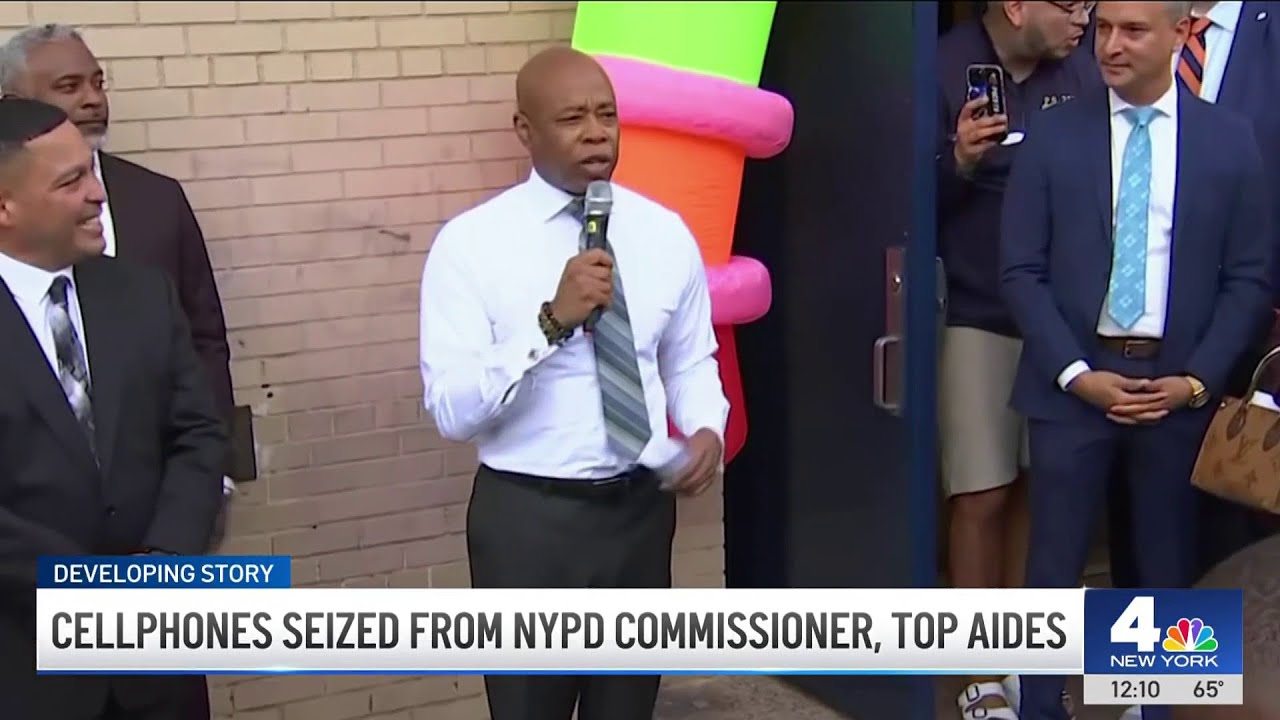 Cellphones seized from NYPD commissioner, top mayoral aides in federal investigations | NBC New York