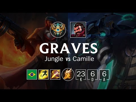 Graves Jungle vs Camille - BR Challenger Patch 8.23