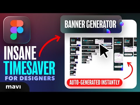 Automatic Banner Ad Generator in Figma Save HOURS of Boring Work