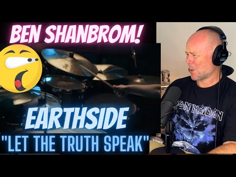 Drum Teacher Reacts: Earthside - BEN SHANBROM — "Let The Truth Speak" Official Drum Playthrough