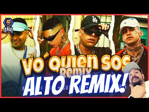 REACCION A Kaleb Di Masi, Gusty dj, ECKO, L-Gante - Vo' Quien Sos (Remix) (Video Oficial)